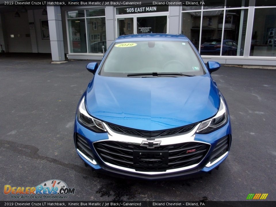 2019 Chevrolet Cruze LT Hatchback Kinetic Blue Metallic / Jet Black/­Galvanized Photo #11