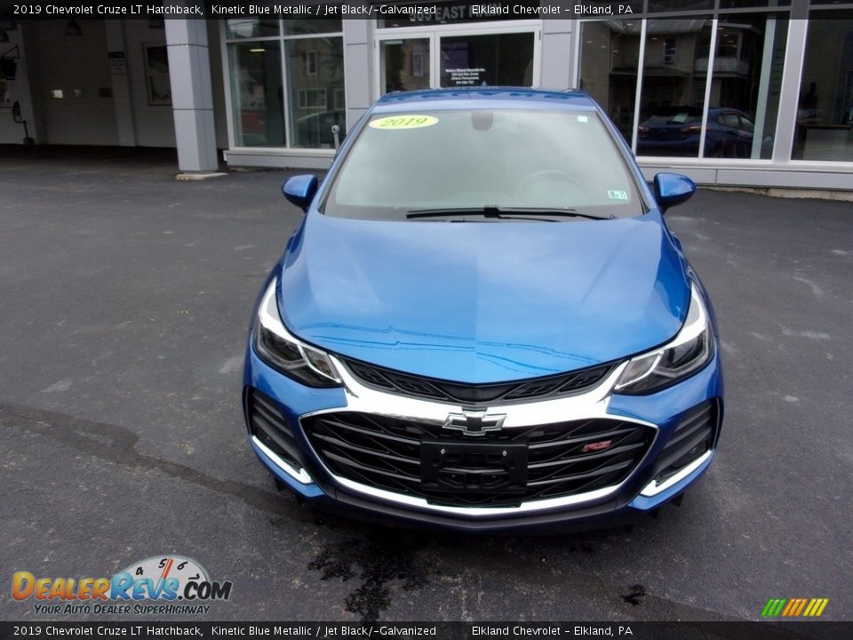 2019 Chevrolet Cruze LT Hatchback Kinetic Blue Metallic / Jet Black/­Galvanized Photo #12