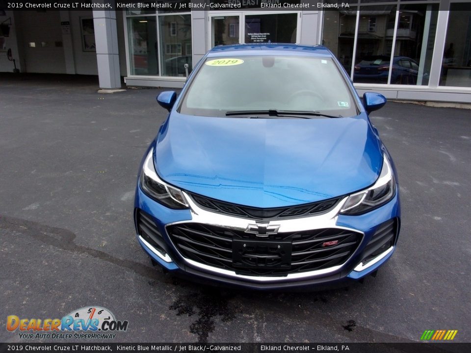 2019 Chevrolet Cruze LT Hatchback Kinetic Blue Metallic / Jet Black/­Galvanized Photo #13