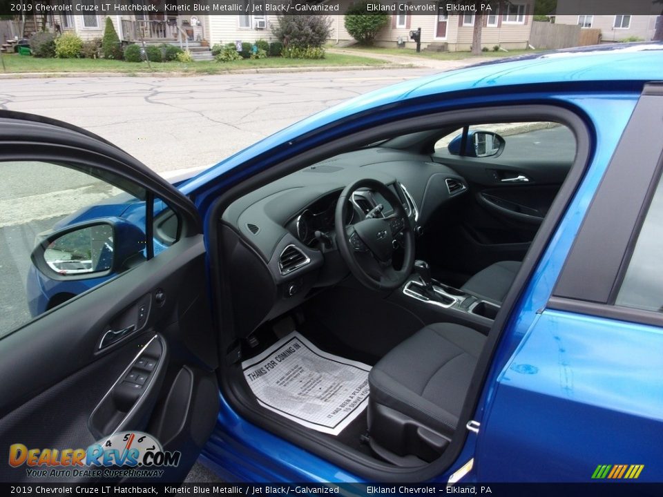 2019 Chevrolet Cruze LT Hatchback Kinetic Blue Metallic / Jet Black/­Galvanized Photo #14