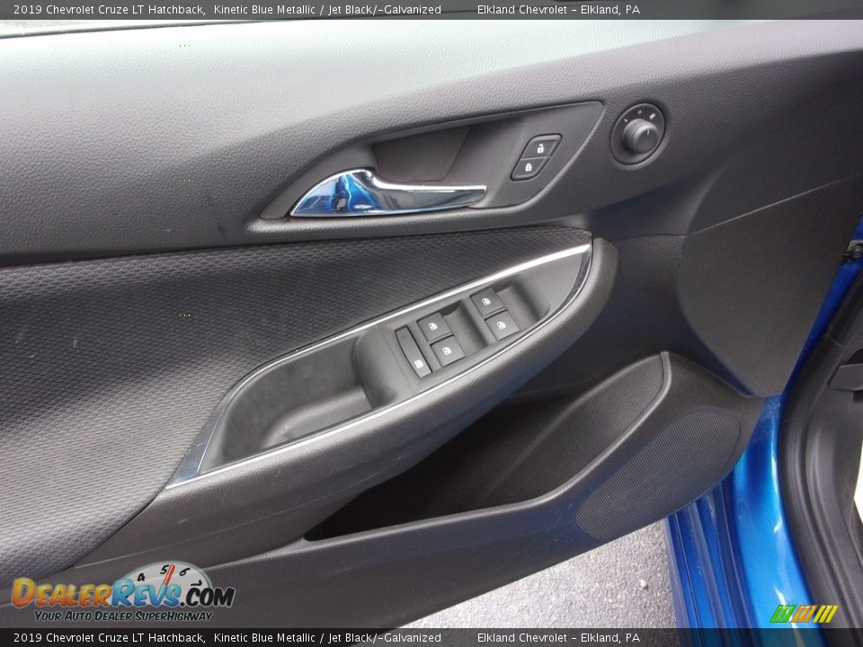 2019 Chevrolet Cruze LT Hatchback Kinetic Blue Metallic / Jet Black/­Galvanized Photo #15