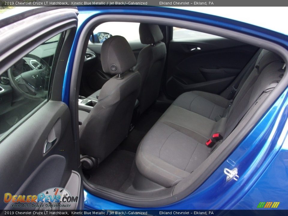 2019 Chevrolet Cruze LT Hatchback Kinetic Blue Metallic / Jet Black/­Galvanized Photo #16