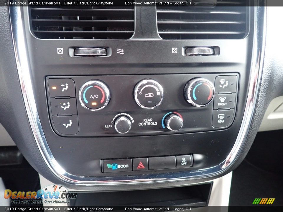 2019 Dodge Grand Caravan SXT Billet / Black/Light Graystone Photo #28