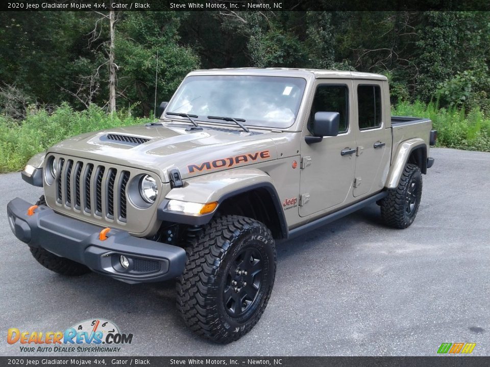 2020 Jeep Gladiator Mojave 4x4 Gator / Black Photo #2