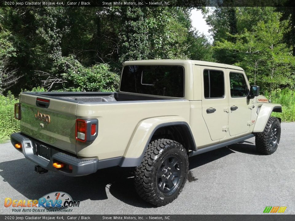 2020 Jeep Gladiator Mojave 4x4 Gator / Black Photo #6