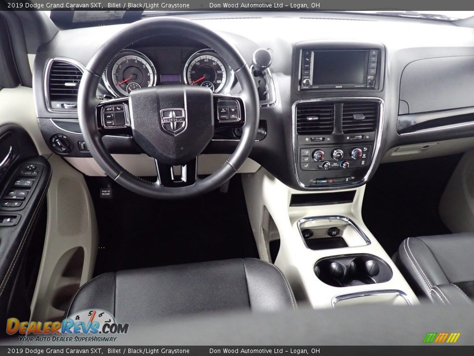 2019 Dodge Grand Caravan SXT Billet / Black/Light Graystone Photo #34