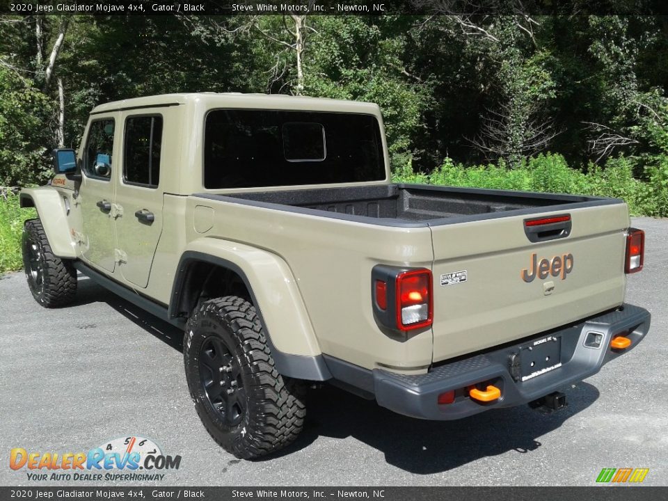 2020 Jeep Gladiator Mojave 4x4 Gator / Black Photo #9