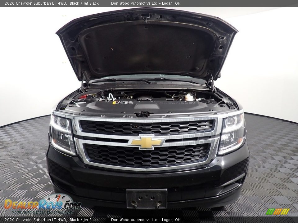 2020 Chevrolet Suburban LT 4WD Black / Jet Black Photo #7