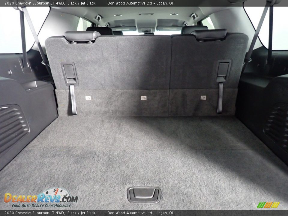 2020 Chevrolet Suburban LT 4WD Black / Jet Black Photo #16