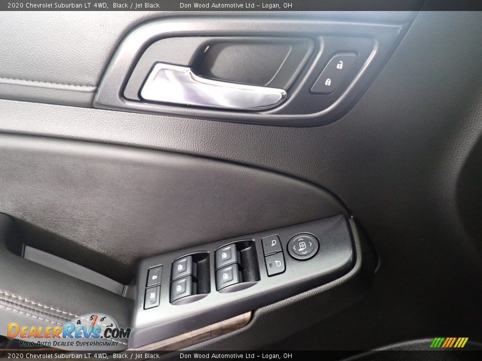 2020 Chevrolet Suburban LT 4WD Black / Jet Black Photo #24