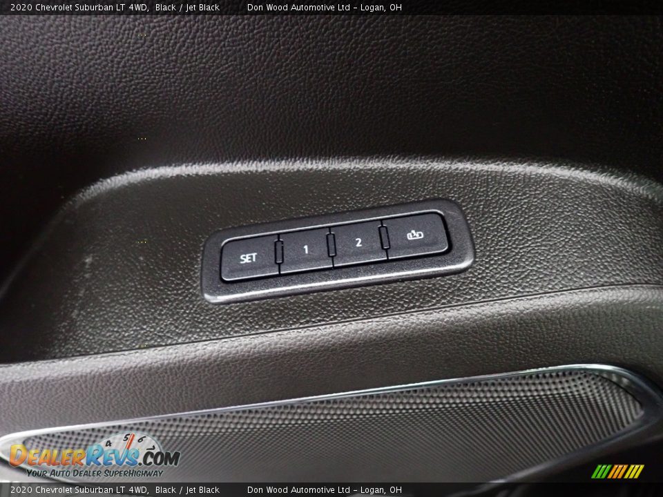 2020 Chevrolet Suburban LT 4WD Black / Jet Black Photo #25
