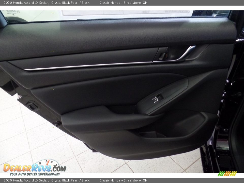 2020 Honda Accord LX Sedan Crystal Black Pearl / Black Photo #12