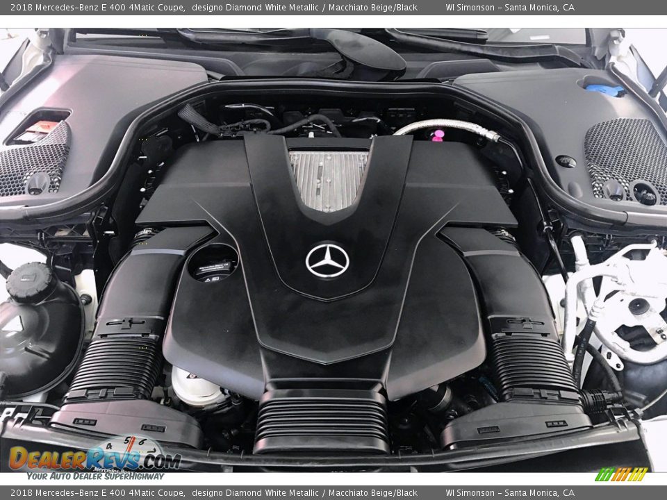 2018 Mercedes-Benz E 400 4Matic Coupe 3.0 Liter Turbocharged DOHC 24-Valve VVT V6 Engine Photo #9