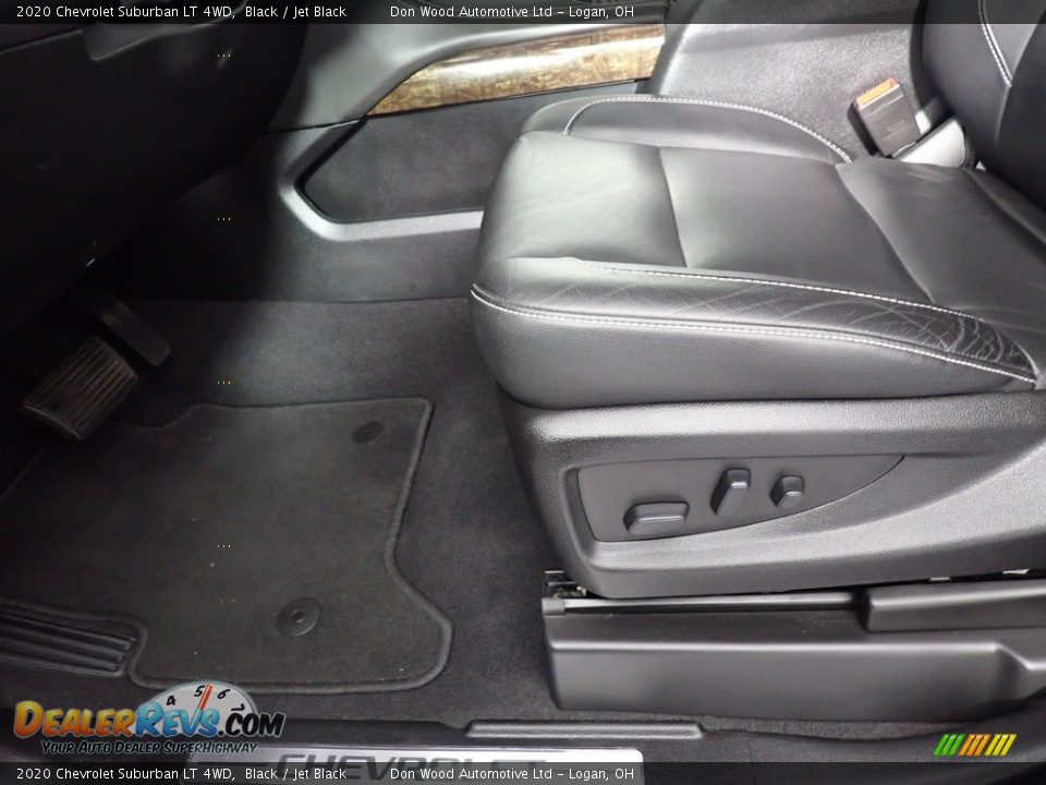 2020 Chevrolet Suburban LT 4WD Black / Jet Black Photo #26