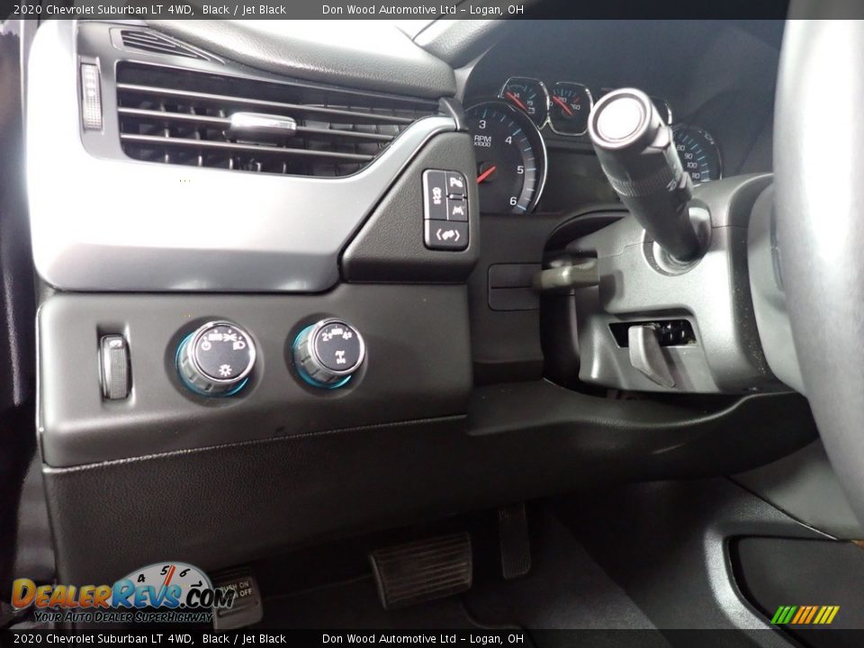 2020 Chevrolet Suburban LT 4WD Black / Jet Black Photo #27
