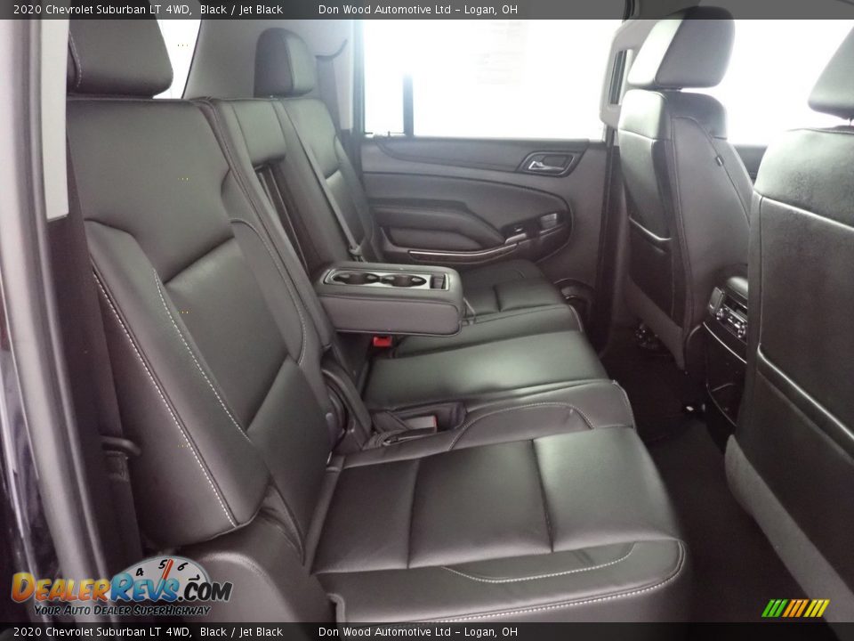 2020 Chevrolet Suburban LT 4WD Black / Jet Black Photo #35