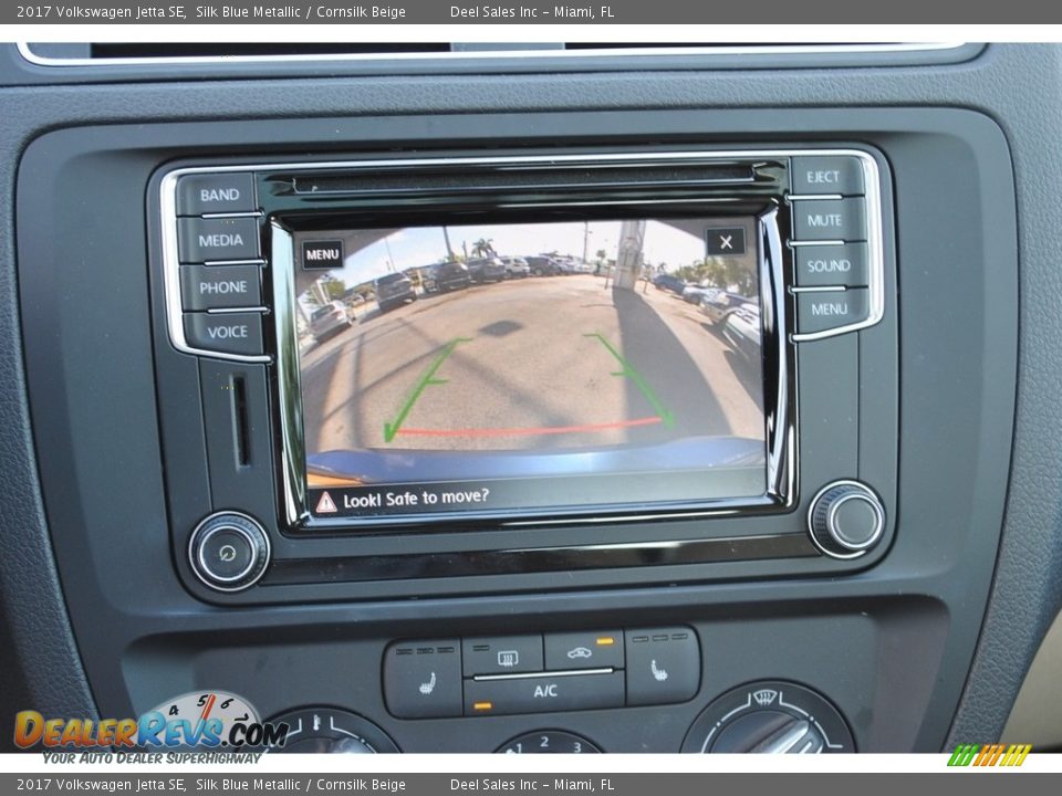 2017 Volkswagen Jetta SE Silk Blue Metallic / Cornsilk Beige Photo #16