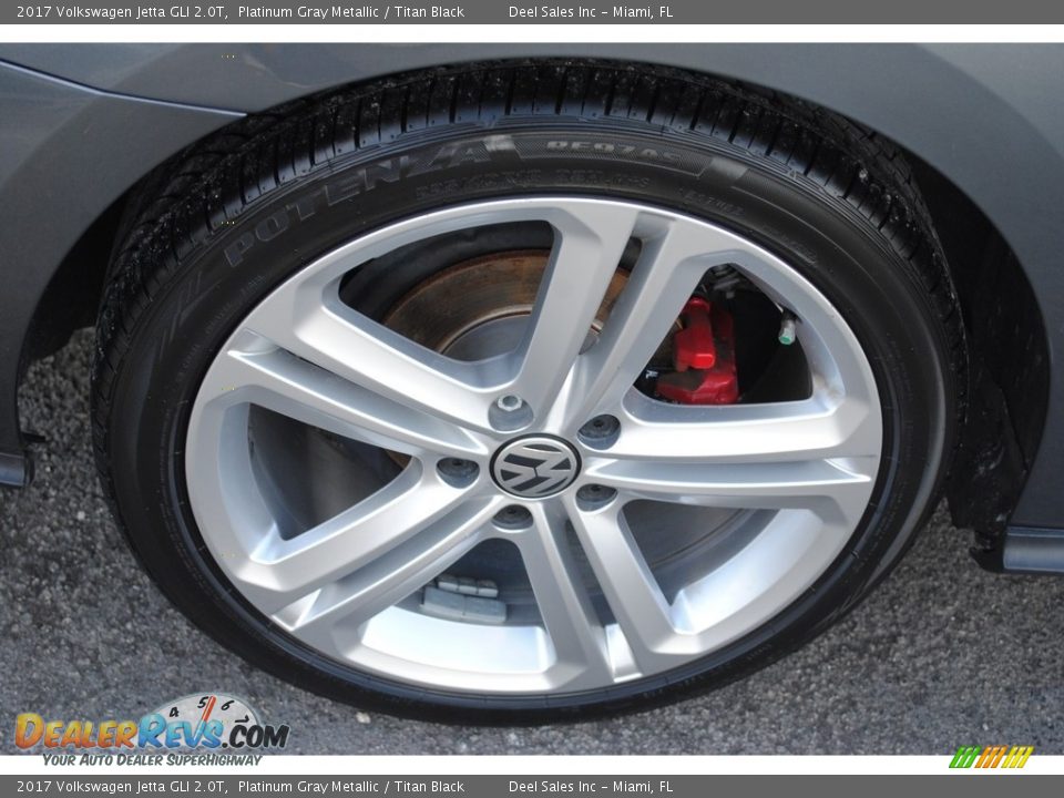 2017 Volkswagen Jetta GLI 2.0T Wheel Photo #10