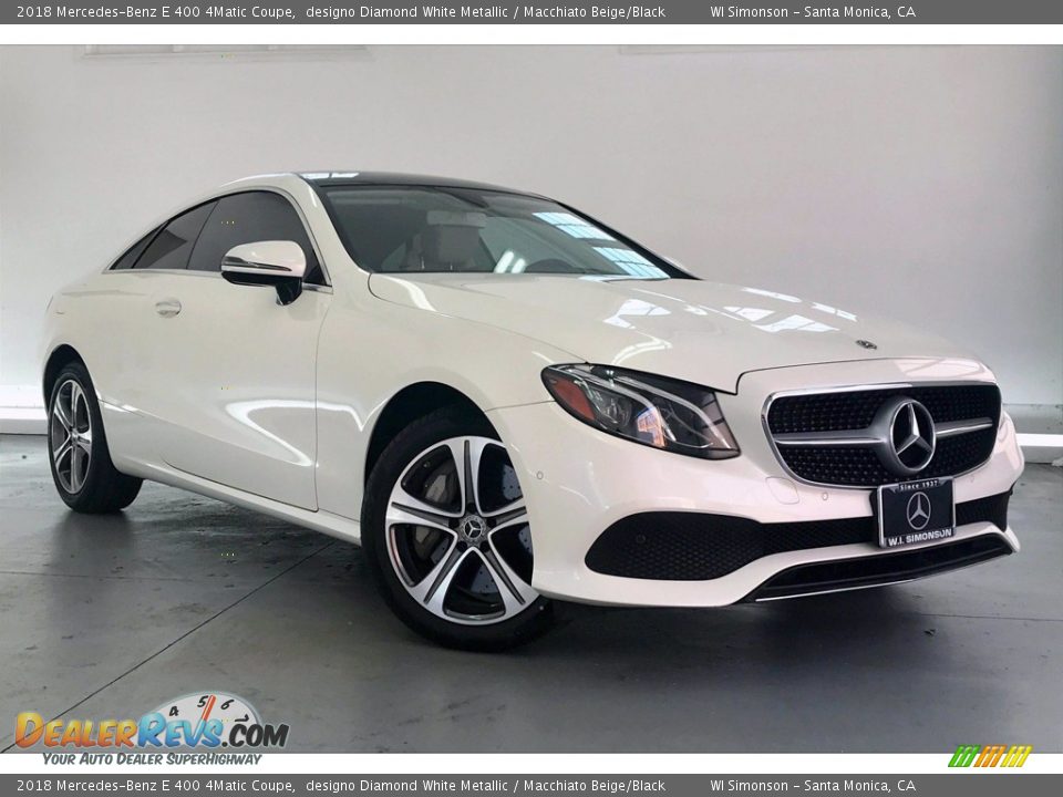 designo Diamond White Metallic 2018 Mercedes-Benz E 400 4Matic Coupe Photo #34