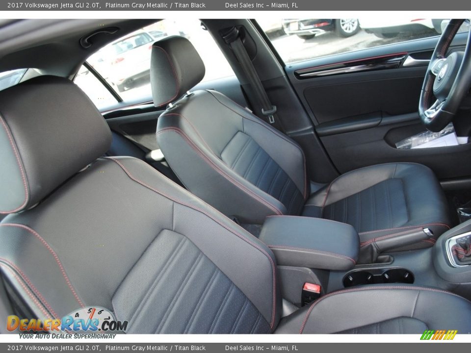 Front Seat of 2017 Volkswagen Jetta GLI 2.0T Photo #18