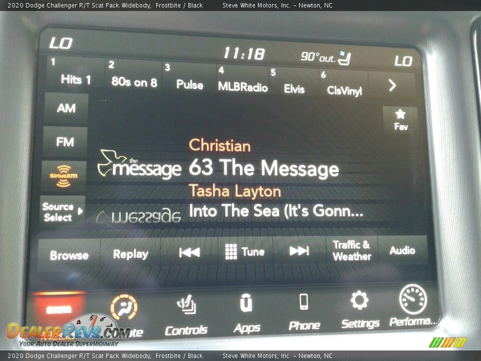 2020 Dodge Challenger R/T Scat Pack Widebody Frostbite / Black Photo #20