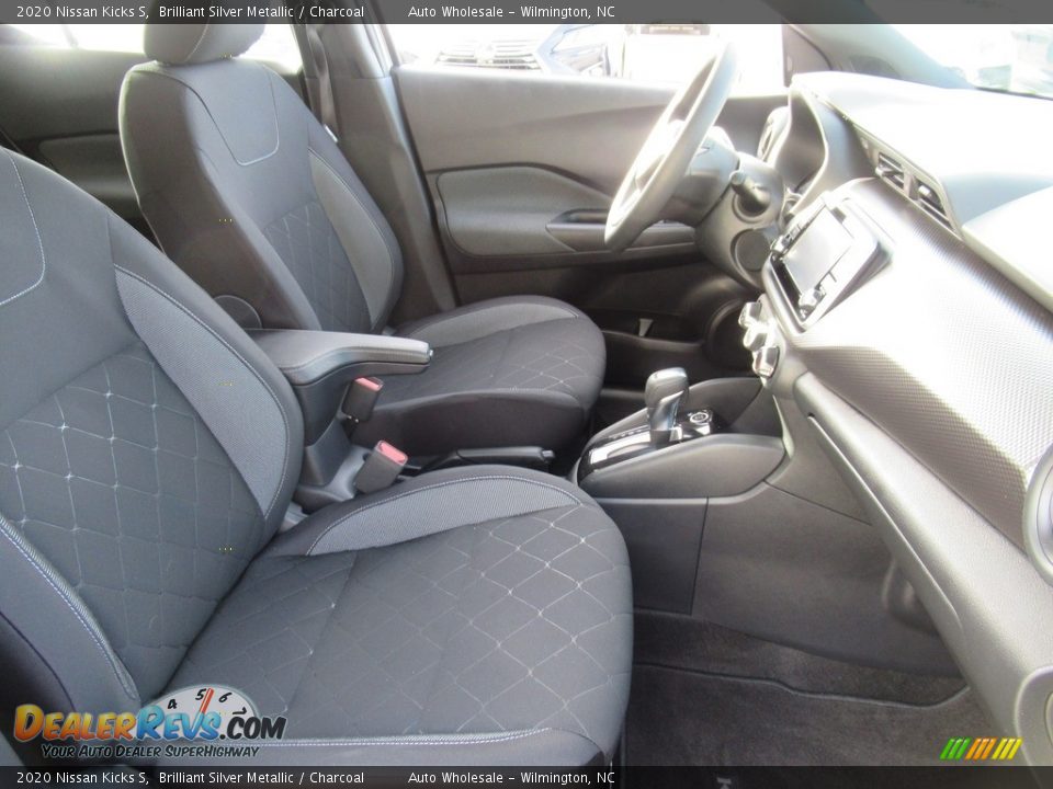 Charcoal Interior - 2020 Nissan Kicks S Photo #13