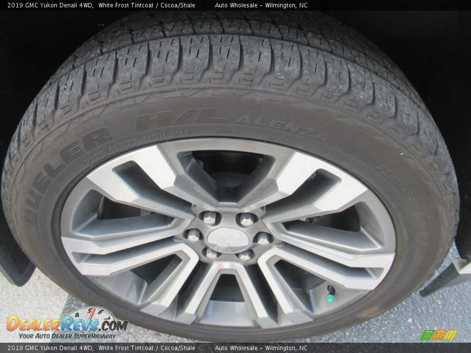 2019 GMC Yukon Denali 4WD White Frost Tintcoat / Cocoa/Shale Photo #7