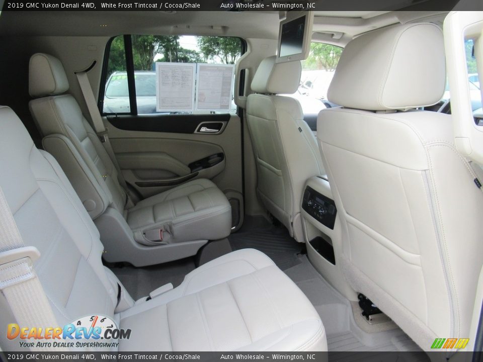 2019 GMC Yukon Denali 4WD White Frost Tintcoat / Cocoa/Shale Photo #13