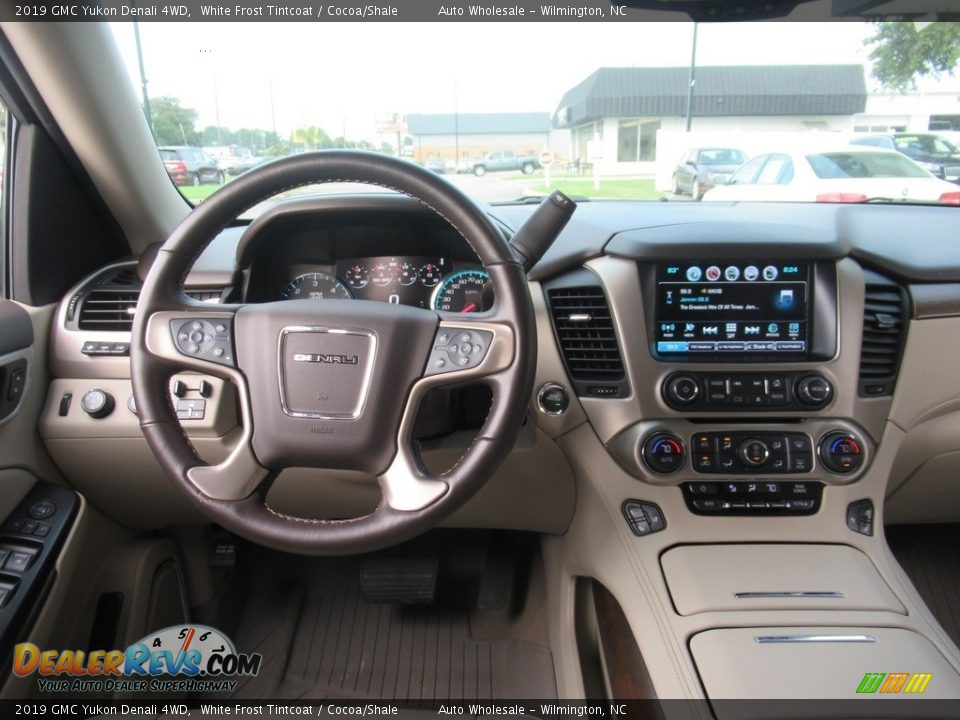 2019 GMC Yukon Denali 4WD White Frost Tintcoat / Cocoa/Shale Photo #15