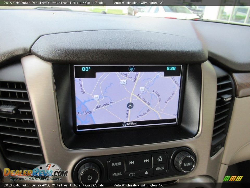 2019 GMC Yukon Denali 4WD White Frost Tintcoat / Cocoa/Shale Photo #18