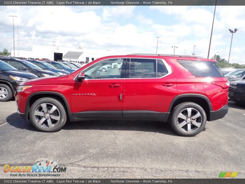 2020 Chevrolet Traverse LT AWD Cajun Red Tintcoat / Jet Black Photo #2