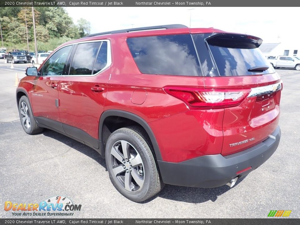 2020 Chevrolet Traverse LT AWD Cajun Red Tintcoat / Jet Black Photo #3
