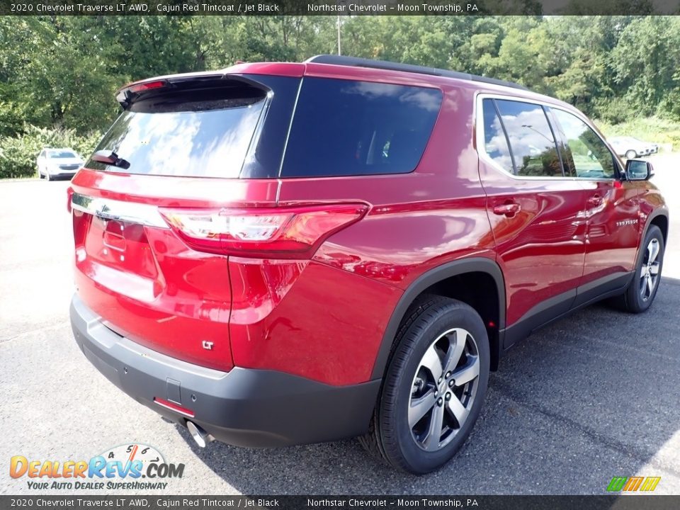2020 Chevrolet Traverse LT AWD Cajun Red Tintcoat / Jet Black Photo #5