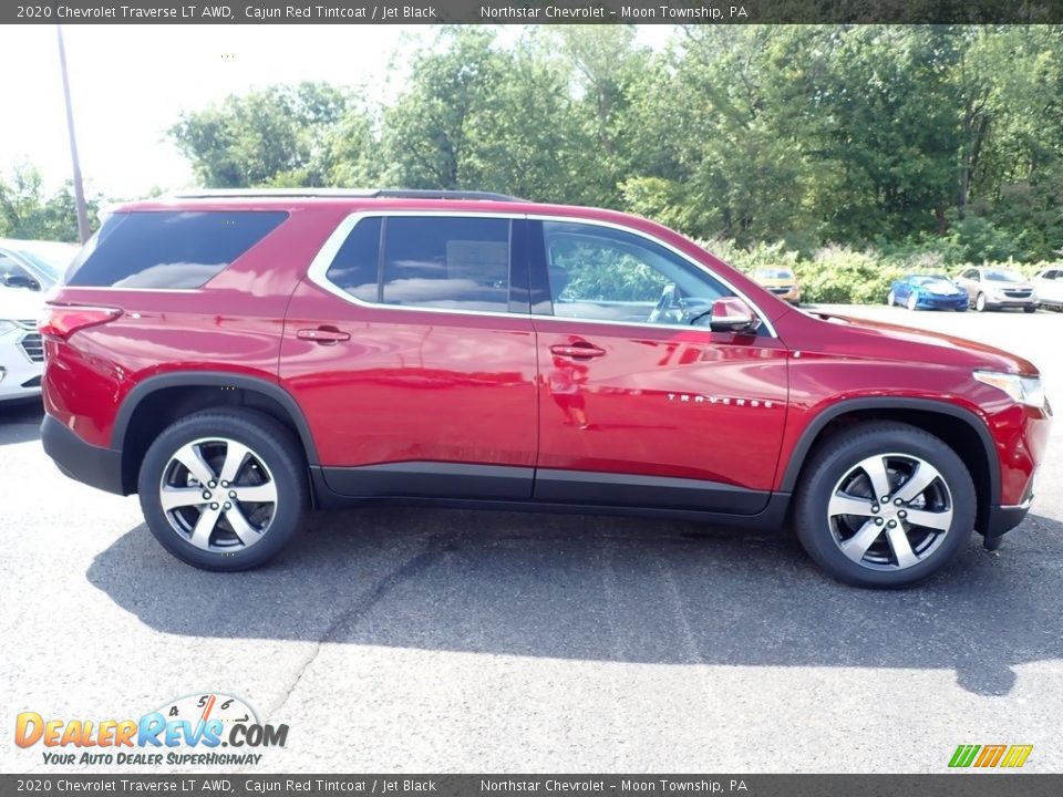 2020 Chevrolet Traverse LT AWD Cajun Red Tintcoat / Jet Black Photo #6