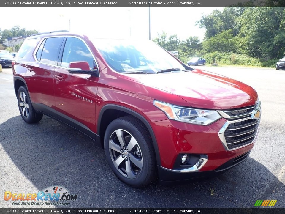 2020 Chevrolet Traverse LT AWD Cajun Red Tintcoat / Jet Black Photo #7