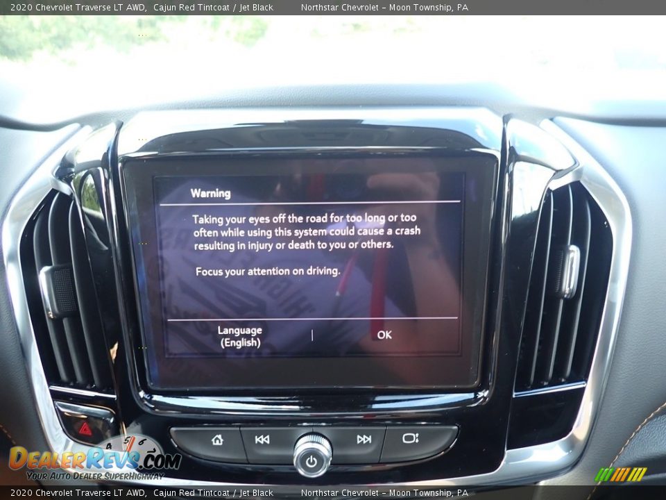 2020 Chevrolet Traverse LT AWD Cajun Red Tintcoat / Jet Black Photo #16