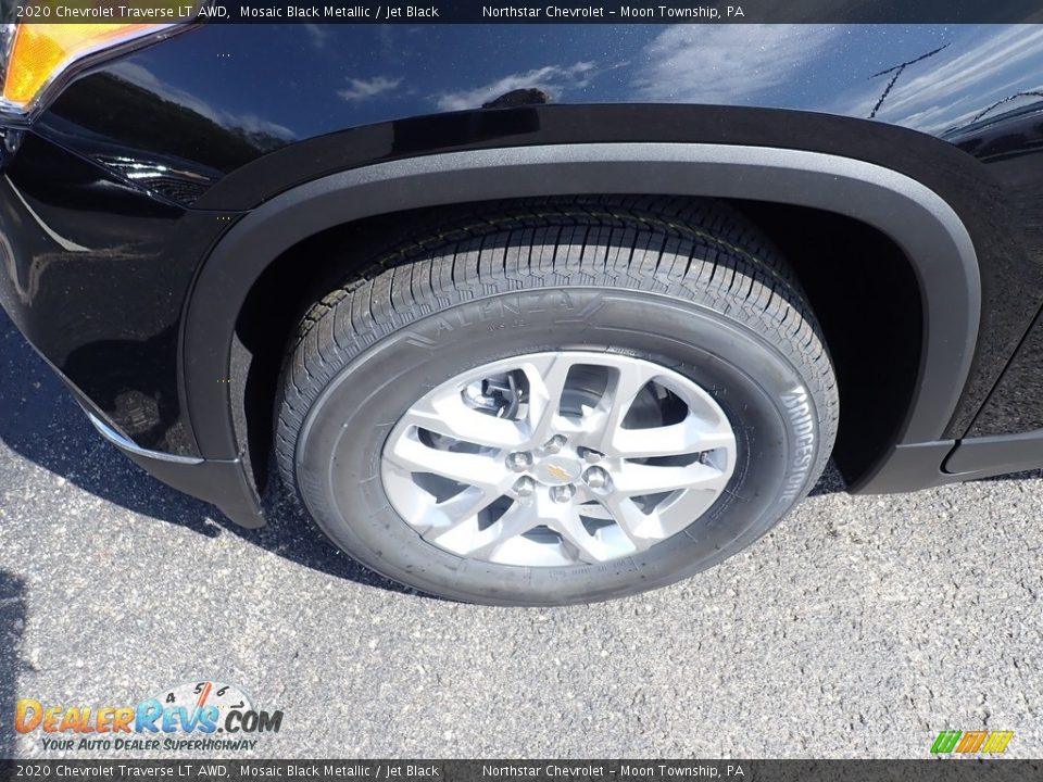 2020 Chevrolet Traverse LT AWD Mosaic Black Metallic / Jet Black Photo #2