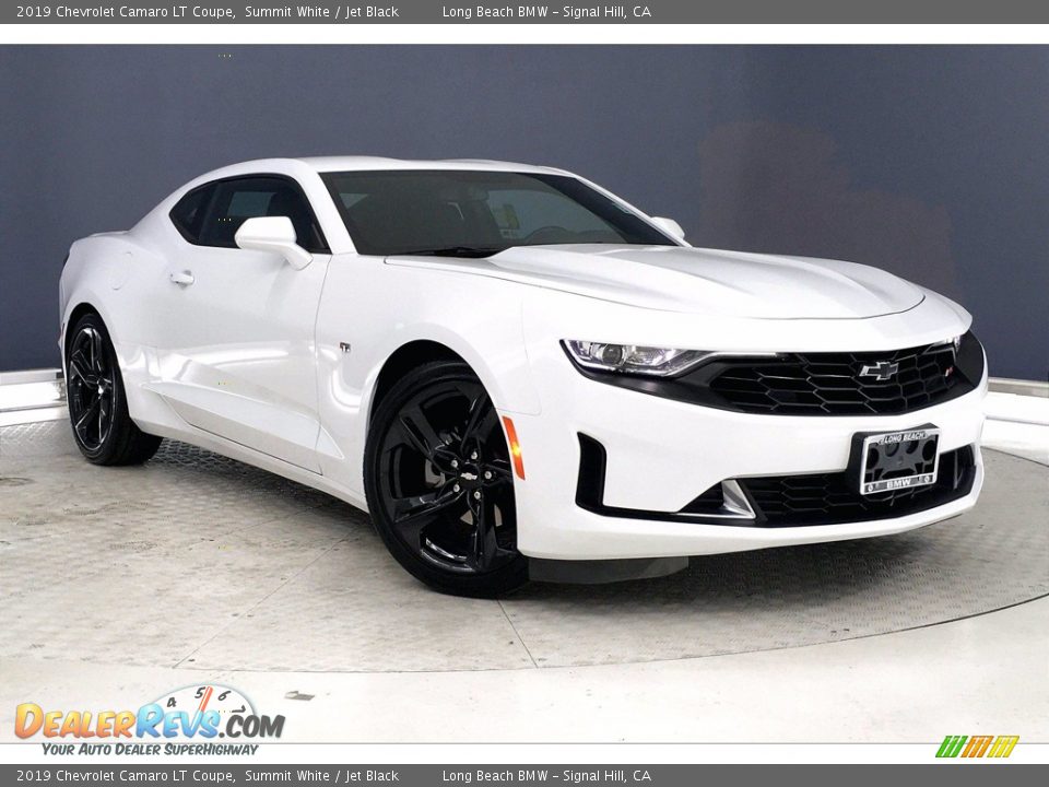 2019 Chevrolet Camaro LT Coupe Summit White / Jet Black Photo #35