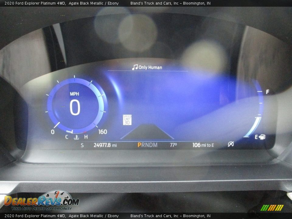 2020 Ford Explorer Platinum 4WD Agate Black Metallic / Ebony Photo #18