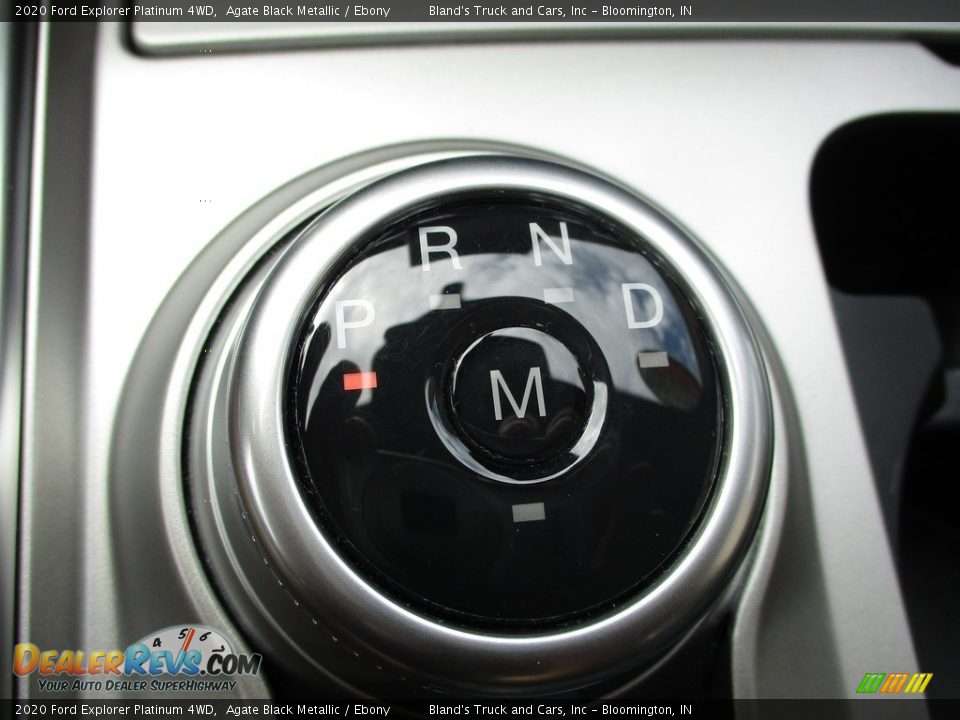 2020 Ford Explorer Platinum 4WD Agate Black Metallic / Ebony Photo #27