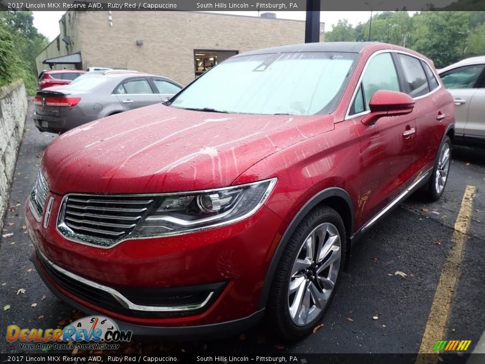 2017 Lincoln MKX Reserve AWD Ruby Red / Cappuccino Photo #1