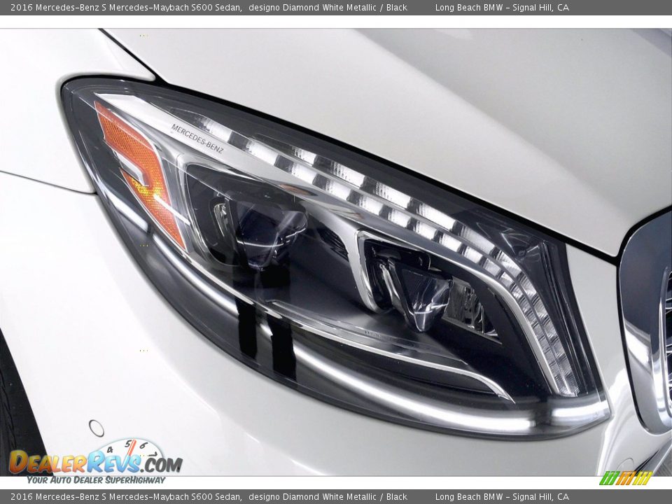 2016 Mercedes-Benz S Mercedes-Maybach S600 Sedan designo Diamond White Metallic / Black Photo #26