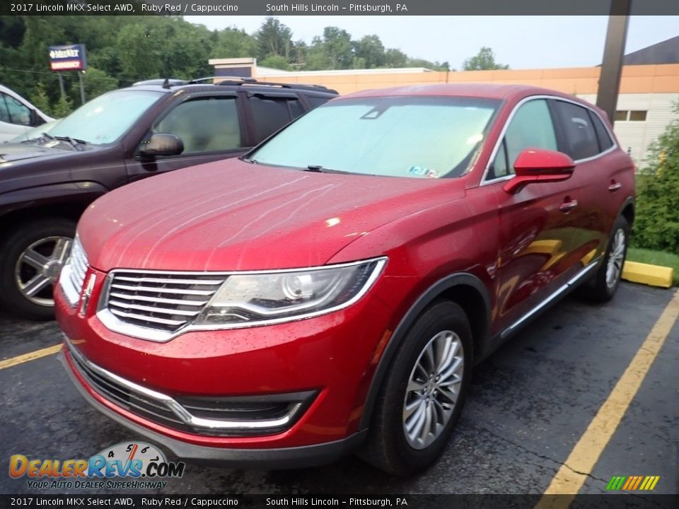 2017 Lincoln MKX Select AWD Ruby Red / Cappuccino Photo #1