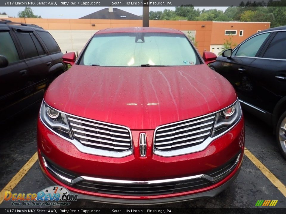 2017 Lincoln MKX Select AWD Ruby Red / Cappuccino Photo #5