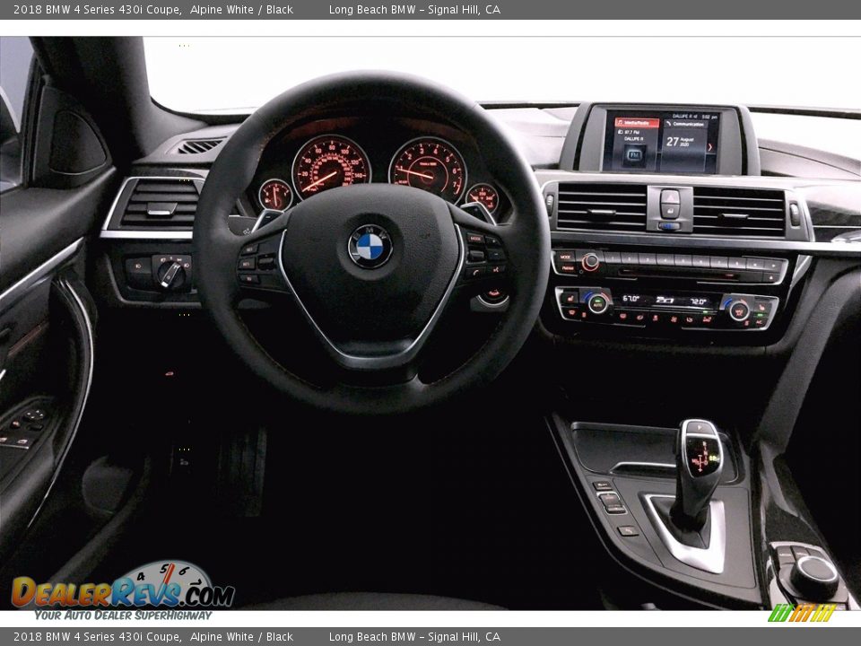 2018 BMW 4 Series 430i Coupe Alpine White / Black Photo #4
