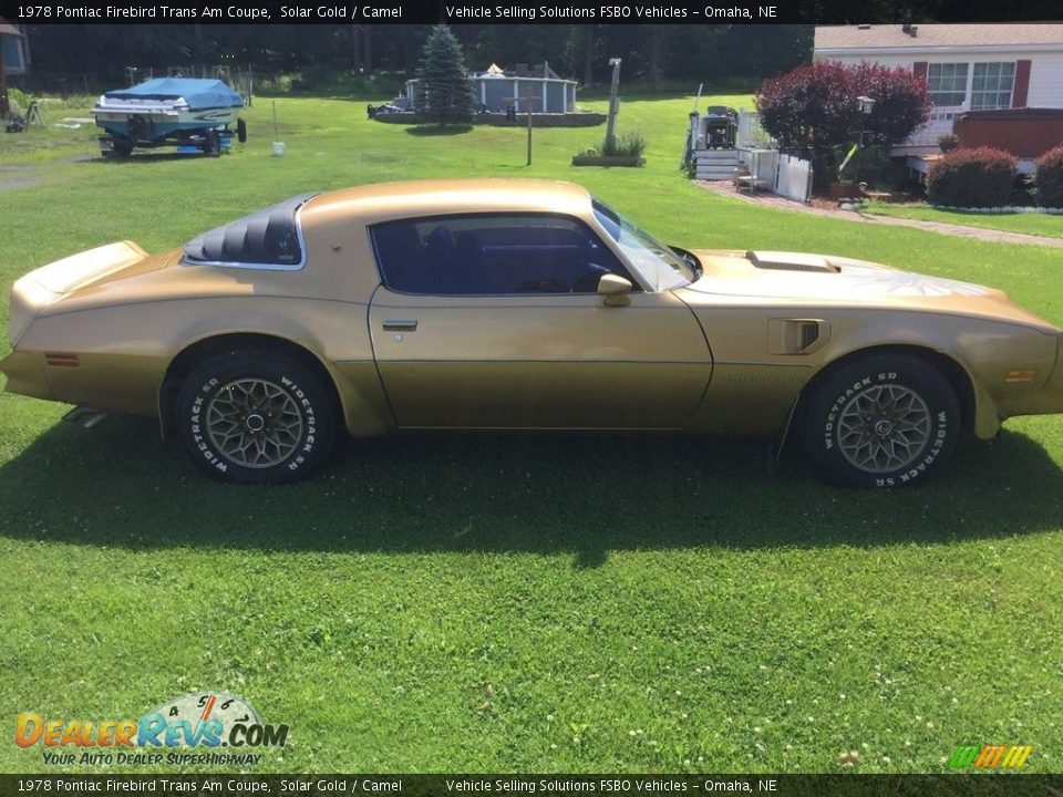 Solar Gold 1978 Pontiac Firebird Trans Am Coupe Photo #6