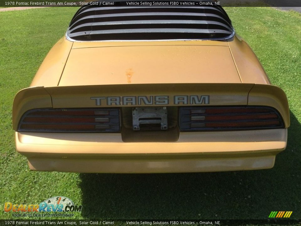 1978 Pontiac Firebird Trans Am Coupe Logo Photo #7