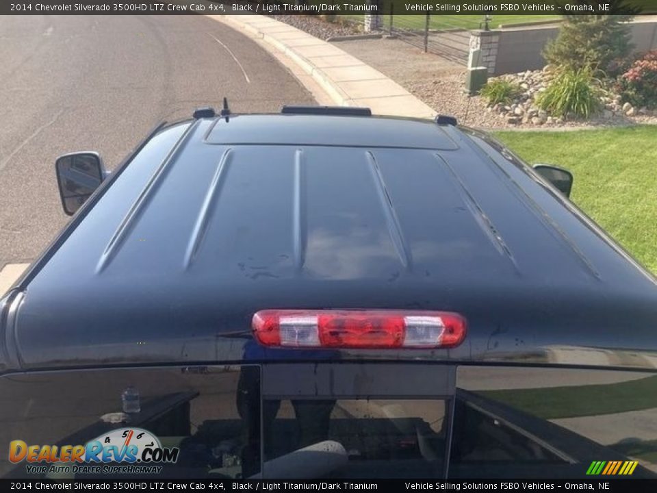 2014 Chevrolet Silverado 3500HD LTZ Crew Cab 4x4 Black / Light Titanium/Dark Titanium Photo #6