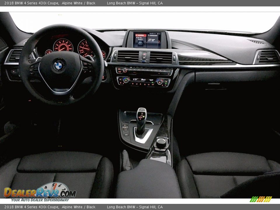 2018 BMW 4 Series 430i Coupe Alpine White / Black Photo #15