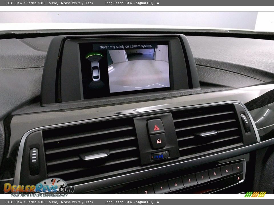 2018 BMW 4 Series 430i Coupe Alpine White / Black Photo #17